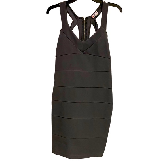Decibel Gray Back Out Bodycon Dress - Women’s Size X-Large. - Picture 11 of 13